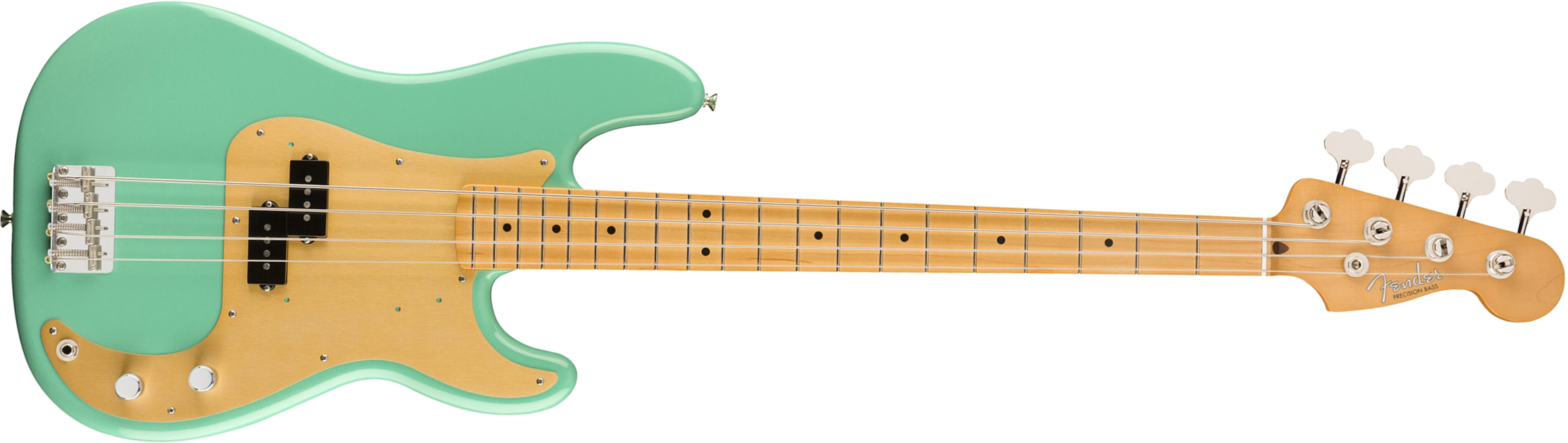 Fender Precision Bass 50s Vintera Vintage Mex Mn - Seafoam Green - Bajo eléctrico de cuerpo sólido - Main picture