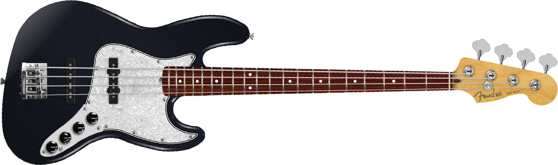 Fender Jazz Bass Active Player Ii Modified Mex Rw - Dusk - Bajo eléctrico de cuerpo sólido - Main picture