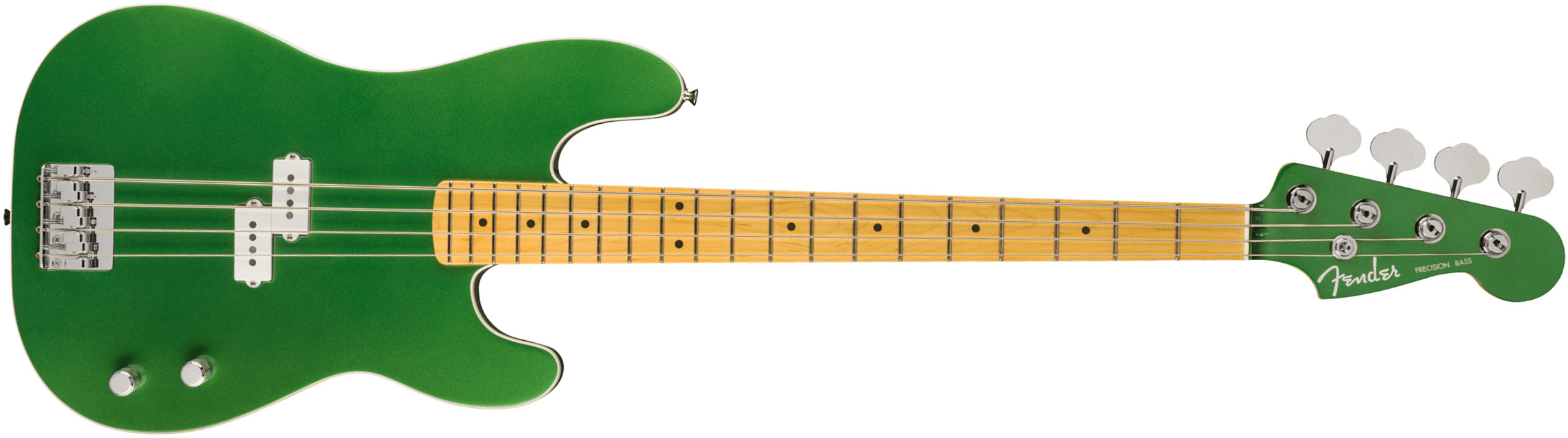 Fender Precision Bass Aerodyne Special Jap Mn - Speed Green Metallic - Bajo eléctrico de cuerpo sólido - Main picture