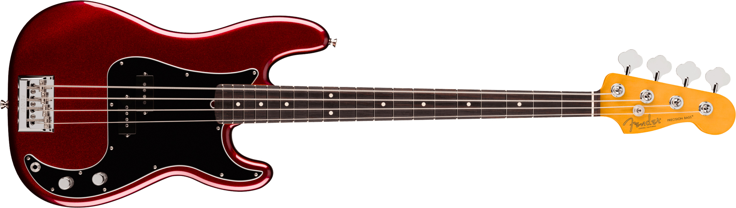 Fender Precision Bass American Pro. Usa Rw - Oxblood - Bajo eléctrico de cuerpo sólido - Main picture