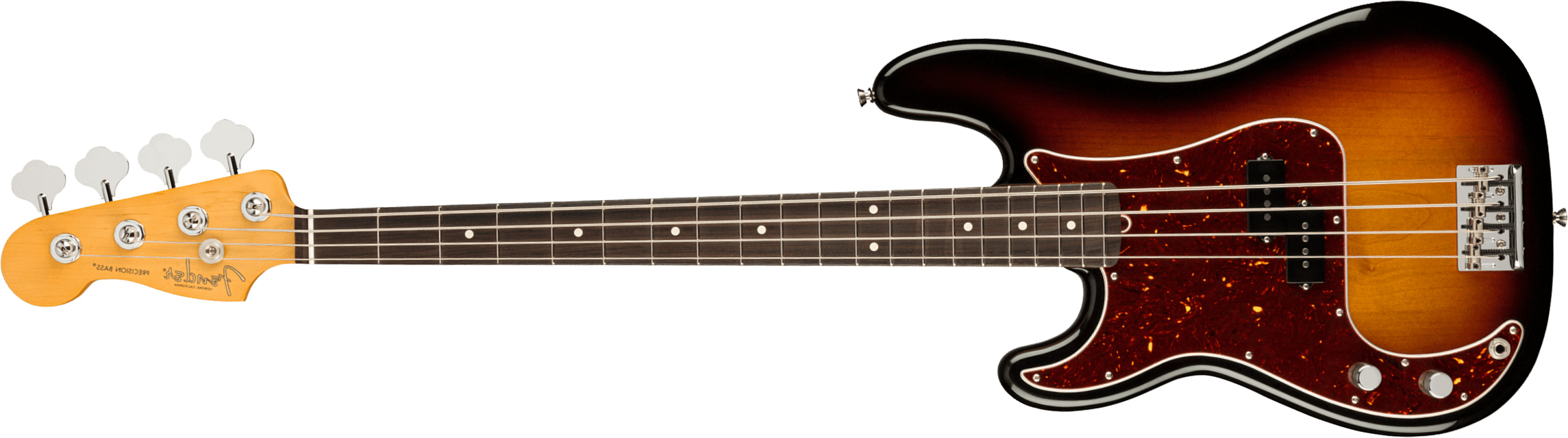 Fender Precision Bass American Professional Ii Lh Gaucher Usa Rw - 3-color Sunburst - Bajo eléctrico de cuerpo sólido - Main picture