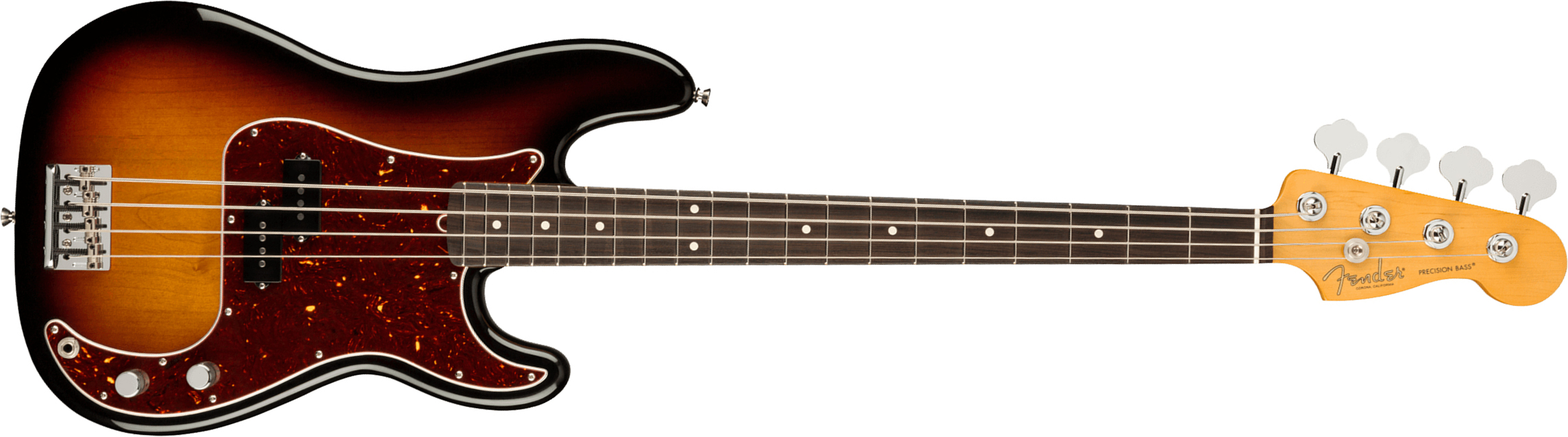 Fender Precision Bass American Professional Ii Usa Rw - 3-color Sunburst - Bajo eléctrico de cuerpo sólido - Main picture