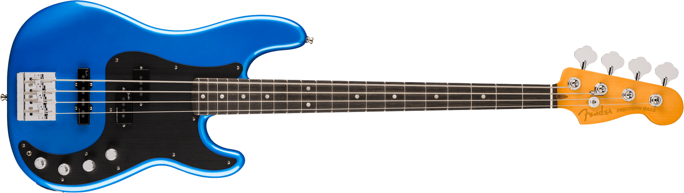 Fender Precision Bass American Ultra Ii Usa Active Eb - Noble Blue - Bajo eléctrico de cuerpo sólido - Main picture