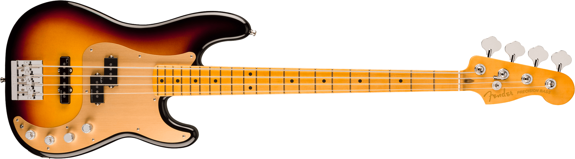 Fender Precision Bass American Ultra Ii Usa Active Mn - Ultraburst - Bajo eléctrico de cuerpo sólido - Main picture