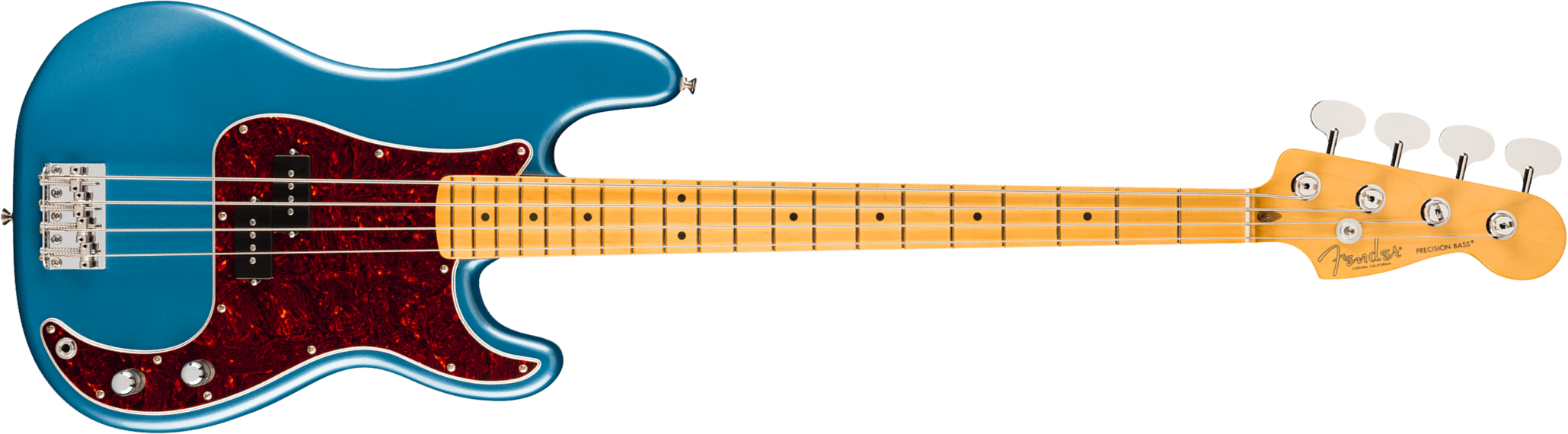Fender Precision Bass Classic American Professional Usa Mn - Faded Lake Placid Blue - Bajo eléctrico de cuerpo sólido - Main picture