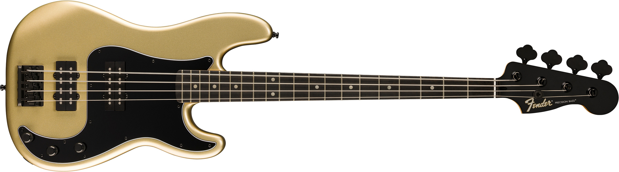 Fender Precision Bass Hh Player Fusion Ltd Mex 2h Eb - Halo Metallic - Bajo eléctrico de cuerpo sólido - Main picture