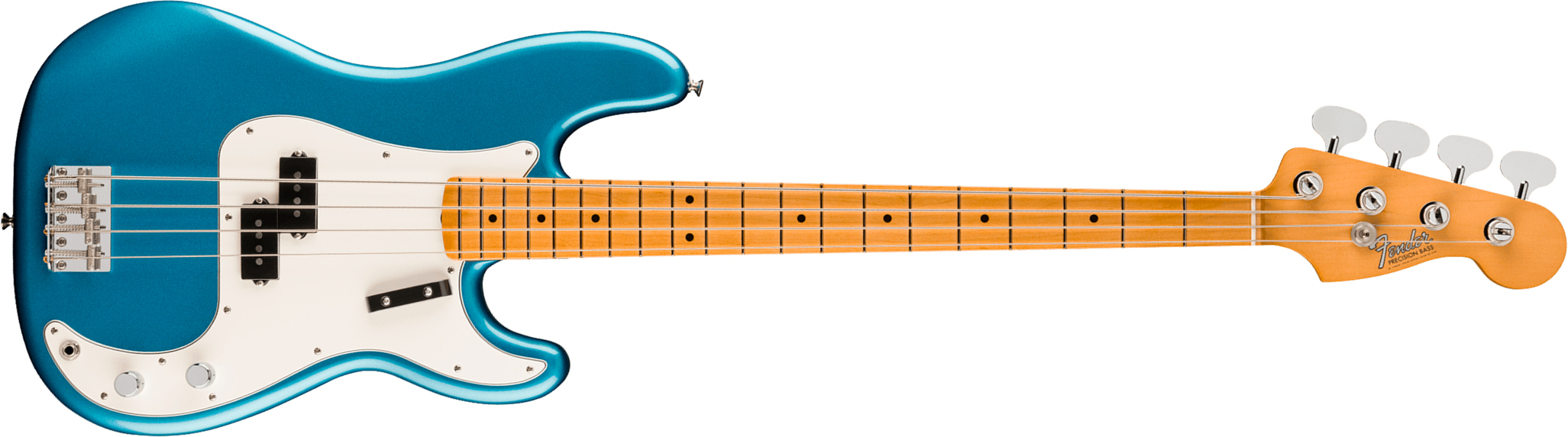 Fender Precision Bass Late 60s Vintera 3 Mex Mn - Lake Placid Blue - Bajo eléctrico de cuerpo sólido - Main picture