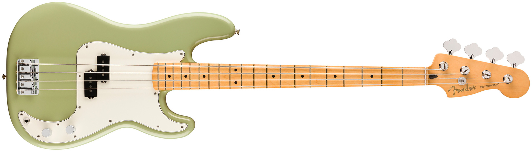 Fender Precision Bass Player Ii Mex Mn - Birch Green - Bajo eléctrico de cuerpo sólido - Main picture