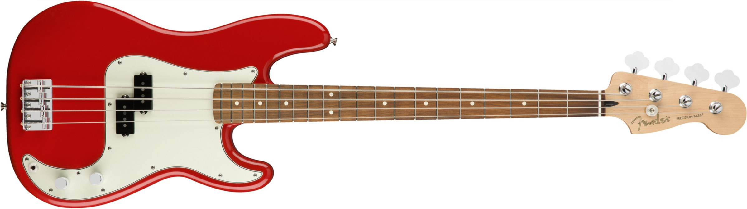 Fender Precision Bass Player Mex Pf - Sonic Red - Bajo eléctrico de cuerpo sólido - Main picture