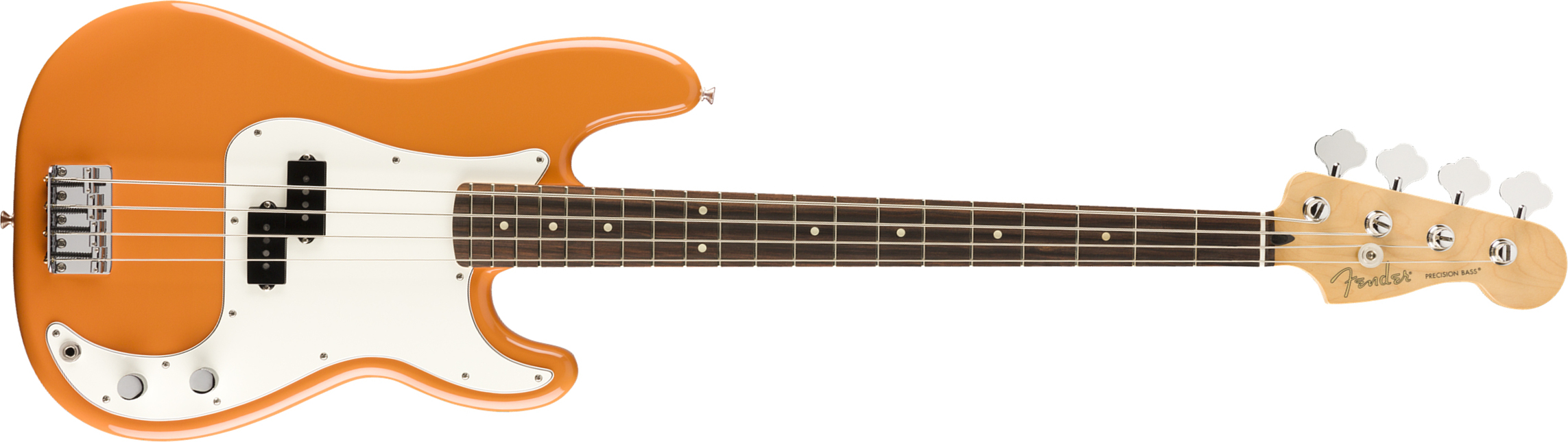 Fender Precision Bass Player Mex Pf - Capri Orange - Bajo eléctrico de cuerpo sólido - Main picture