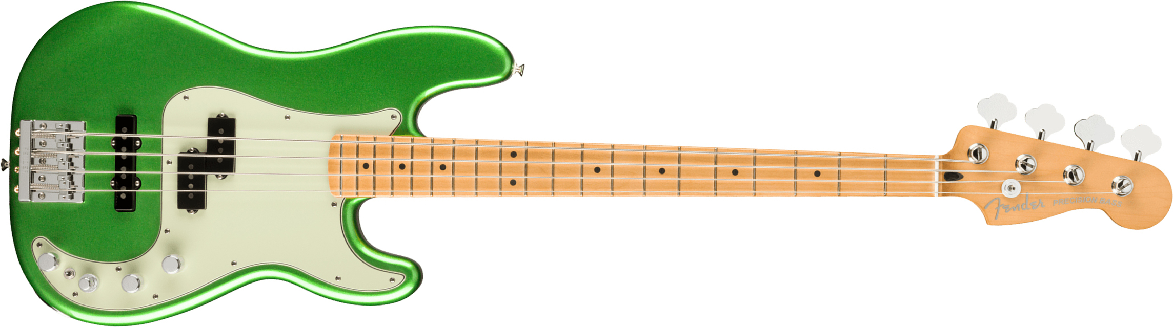 Fender Precision Bass Player Plus Mex Active Mn - Cosmic Jade - Bajo eléctrico de cuerpo sólido - Main picture
