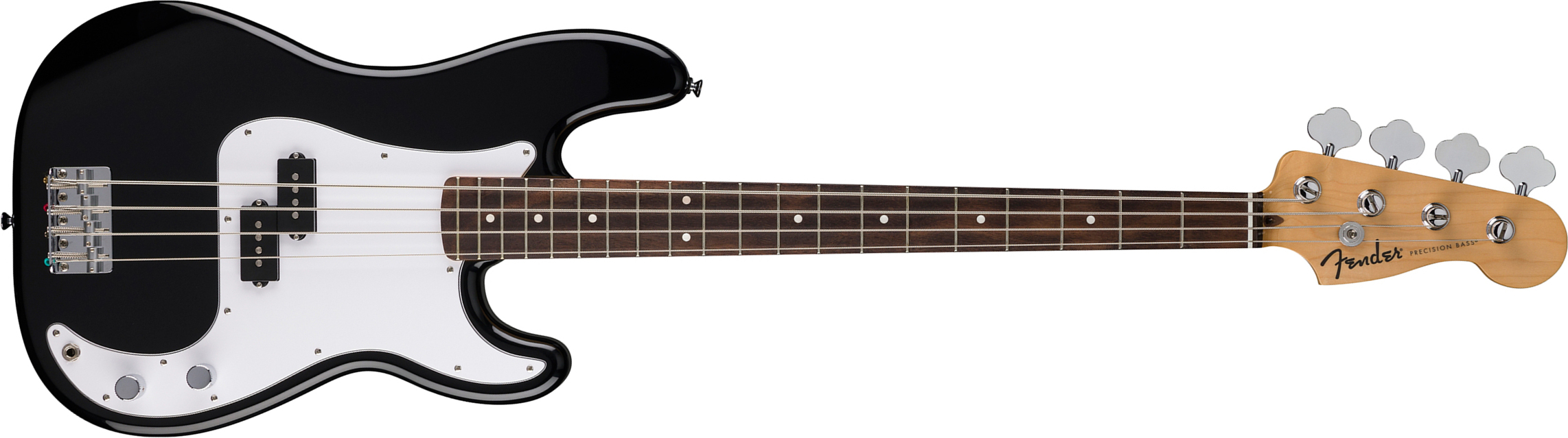 Fender Precision Bass Standard Mex Lau - Black - Bajo eléctrico de cuerpo sólido - Main picture