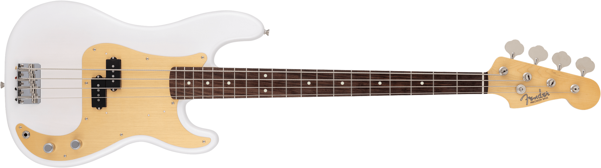 Fender Precision Bass Traditional 50s Jap 2s Trem Rw - White Blonde - Bajo eléctrico de cuerpo sólido - Main picture