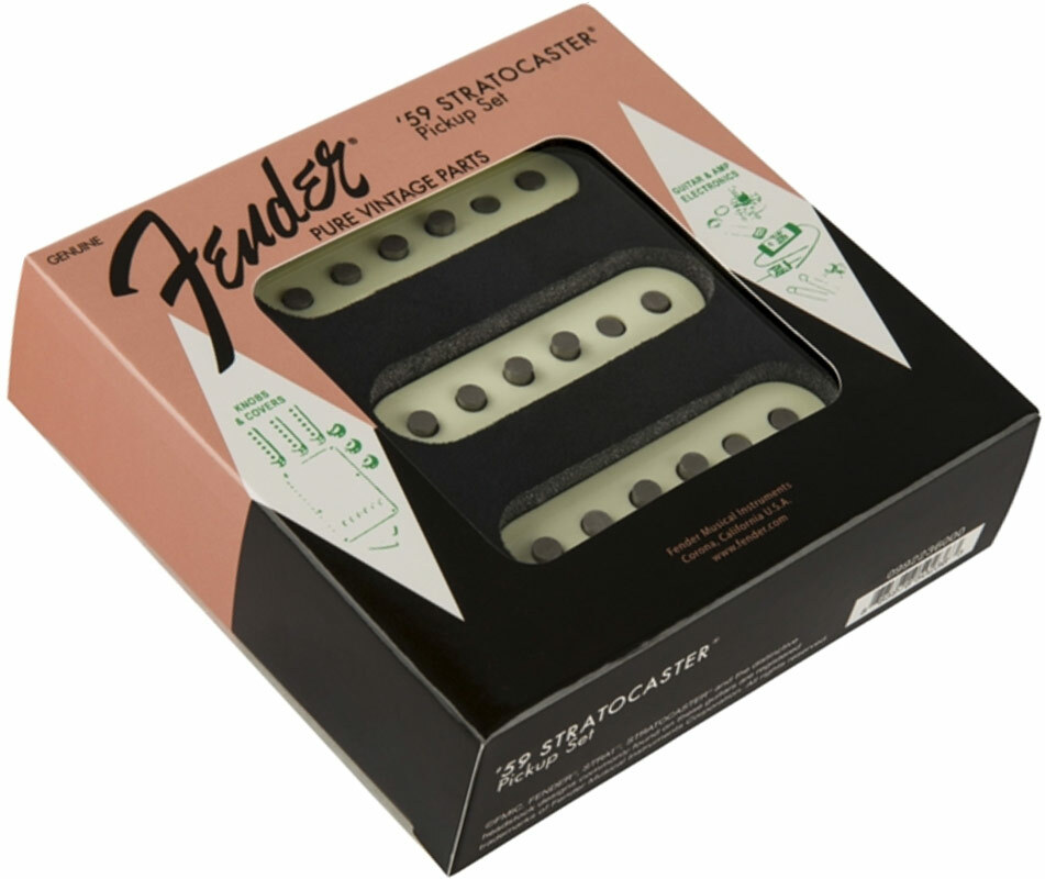 Fender Pure Vintage '59 Strat Pickups Set Alnico 5 - Pastilla guitarra eléctrica - Main picture