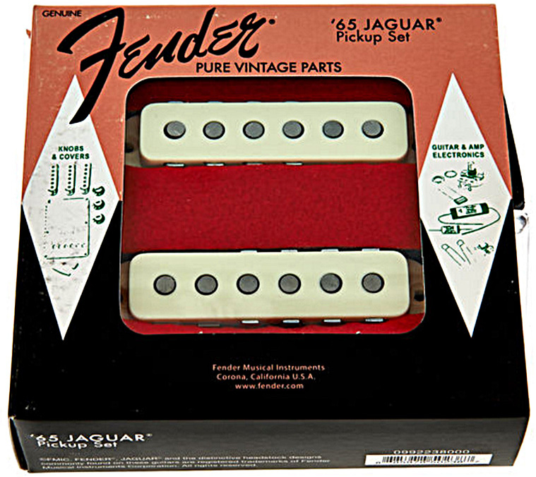 Fender Pure Vintage '65 Jaguar Pickups 2-set Alnico 5 - Pastilla guitarra eléctrica - Main picture