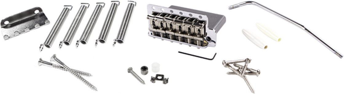 Fender Pure Vintage Strat Tremolo Assembly Nickel - Vibrato completo - Main picture