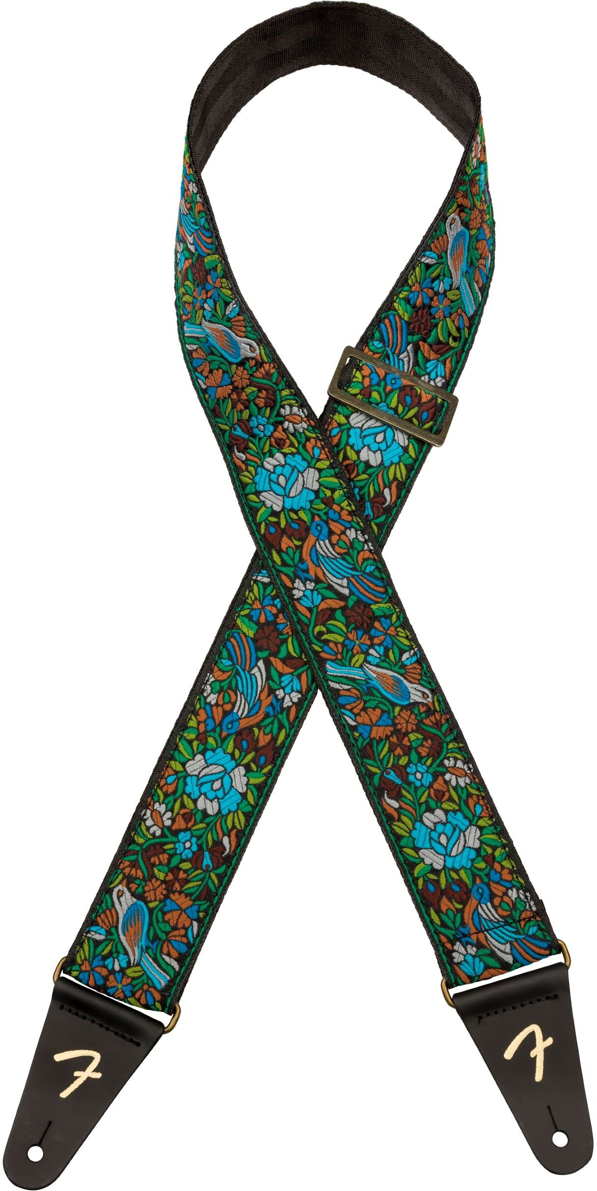 Fender Sangle Jacquard Mosaique Vert - Correa - Main picture