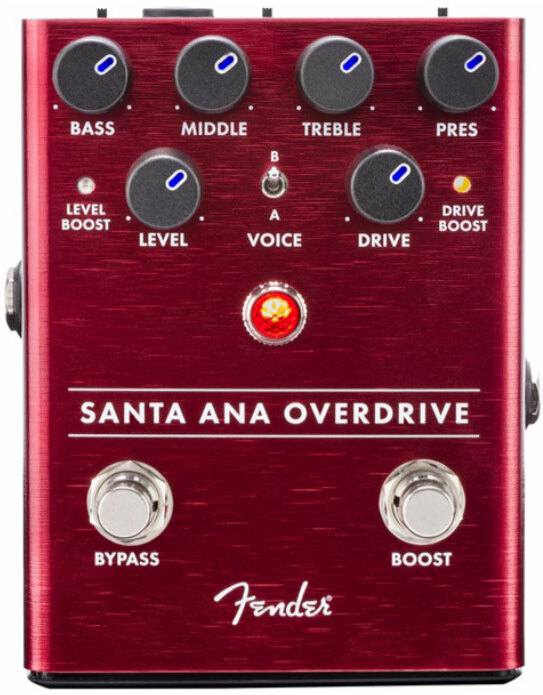 Fender Santa Ana Overdrive - Pedal overdrive / distorsión / fuzz - Main picture