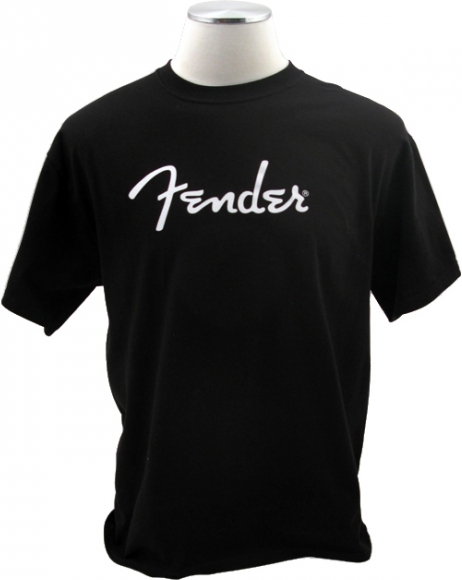 Fender Spaghetti Logo T-shirt Xxl Black - Xxl - Camiseta - Main picture
