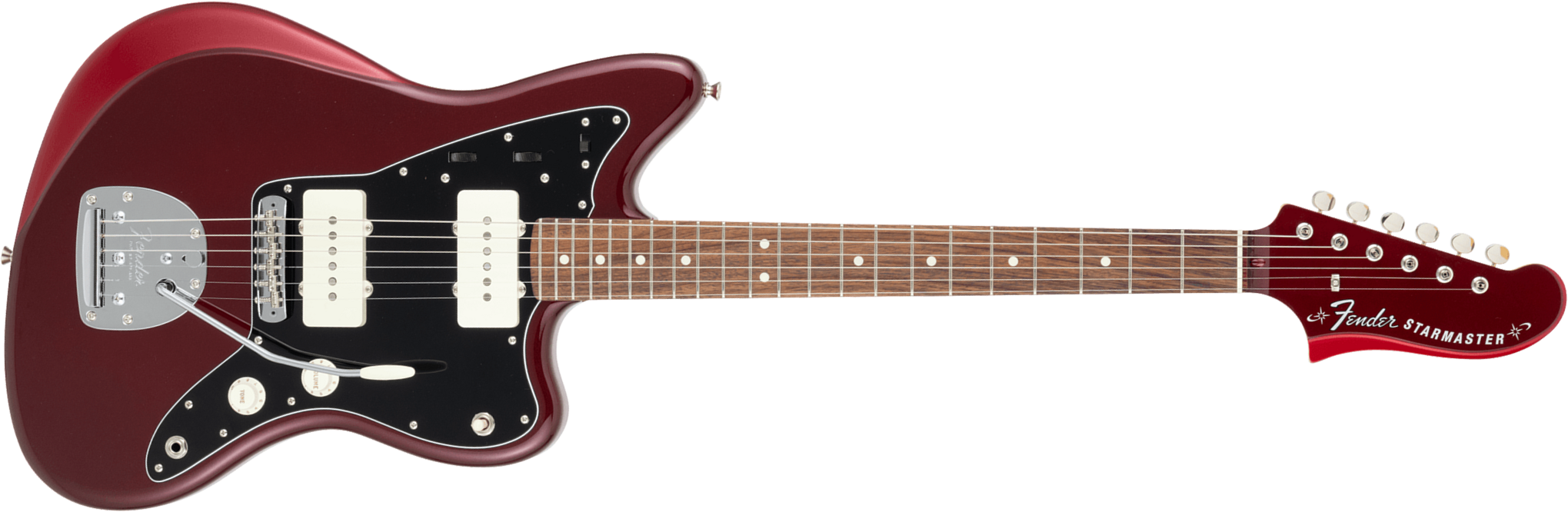 Fender Starmaster Mij Ltd Jap 2s Trem Rw - Candy Apple Red - Guitarra electrica retro rock - Main picture
