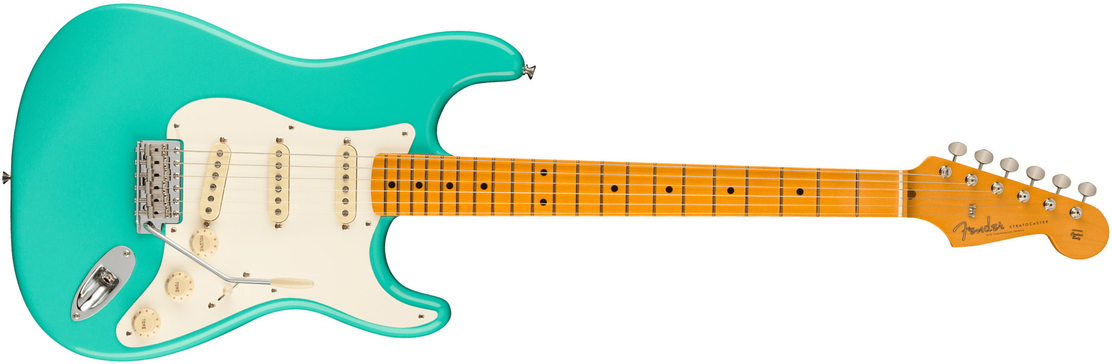 Fender Strat 1957 American Vintage Ii Usa 3s Trem Mn - Sea Foam Green - Guitarra eléctrica con forma de str. - Main picture
