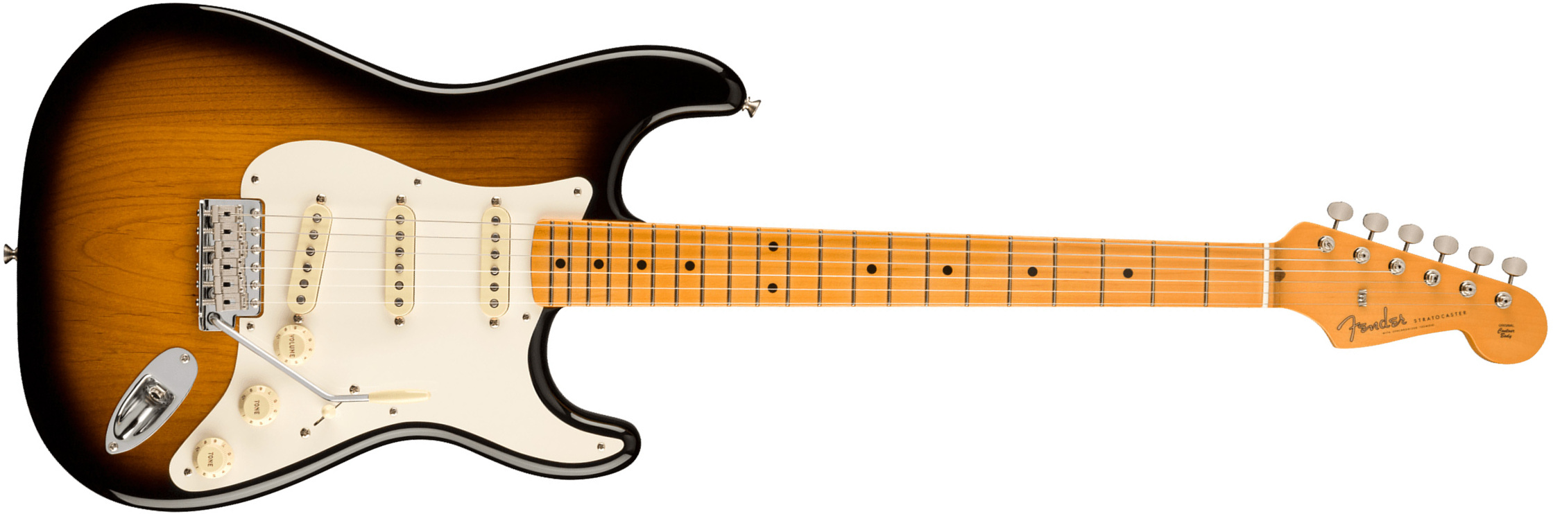 Fender Strat 1957 American Vintage Ii Usa 3s Trem Mn - 2-color Sunburst - Guitarra eléctrica con forma de str. - Main picture