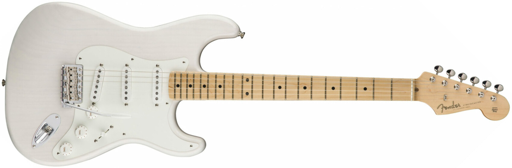 Fender Strat '50s American Original Usa Sss Mn - White Blonde - Guitarra eléctrica con forma de str. - Main picture