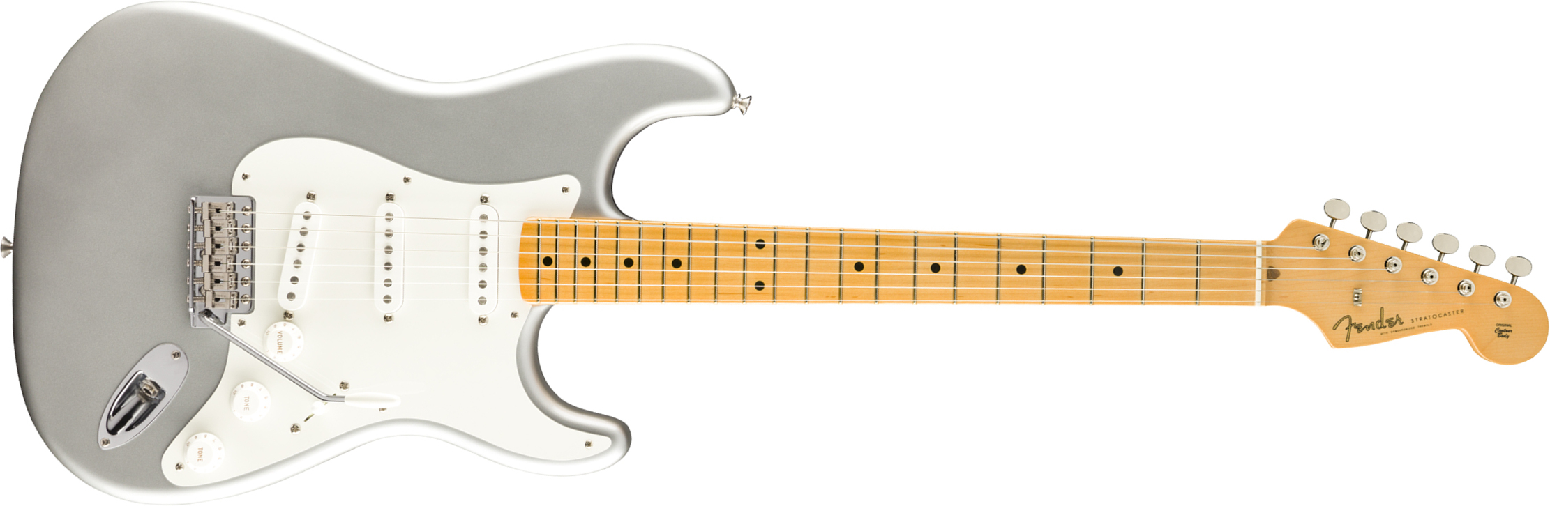 Fender Strat '50s American Original Usa Sss Mn - Inca Silver - Guitarra eléctrica con forma de str. - Main picture