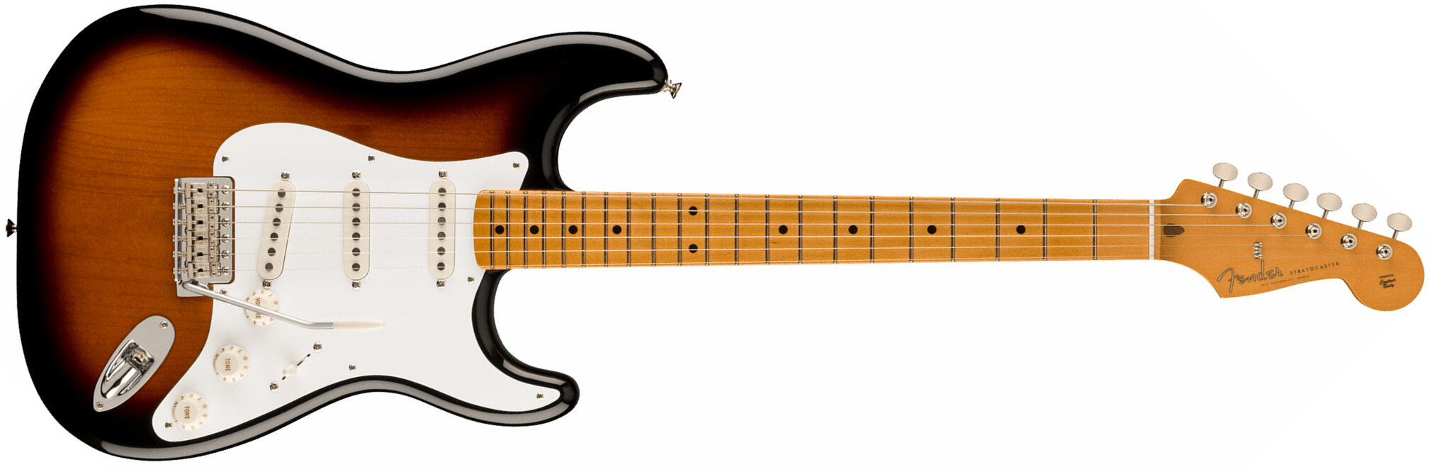 Fender Strat 50s Vintera 2 Mex 3s Trem Mn - 2-color Sunburst - Guitarra eléctrica con forma de str. - Main picture