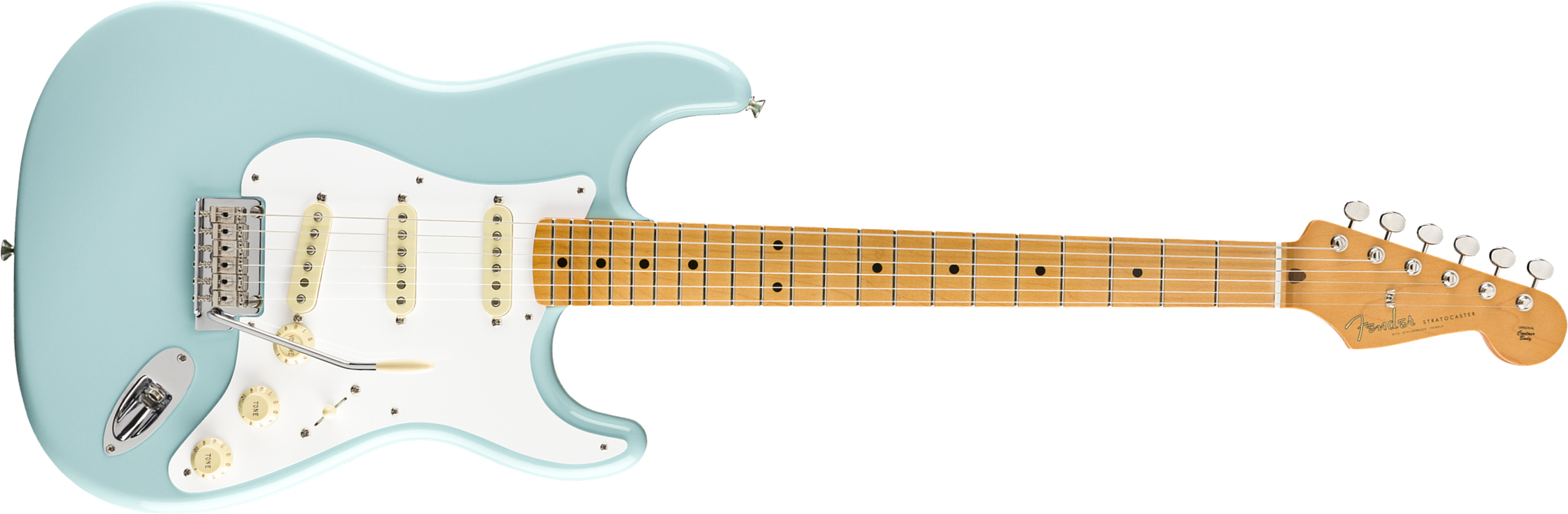 Fender Strat 50s Vintera Modified Mex Mn - Daphne Blue - Guitarra eléctrica con forma de str. - Main picture