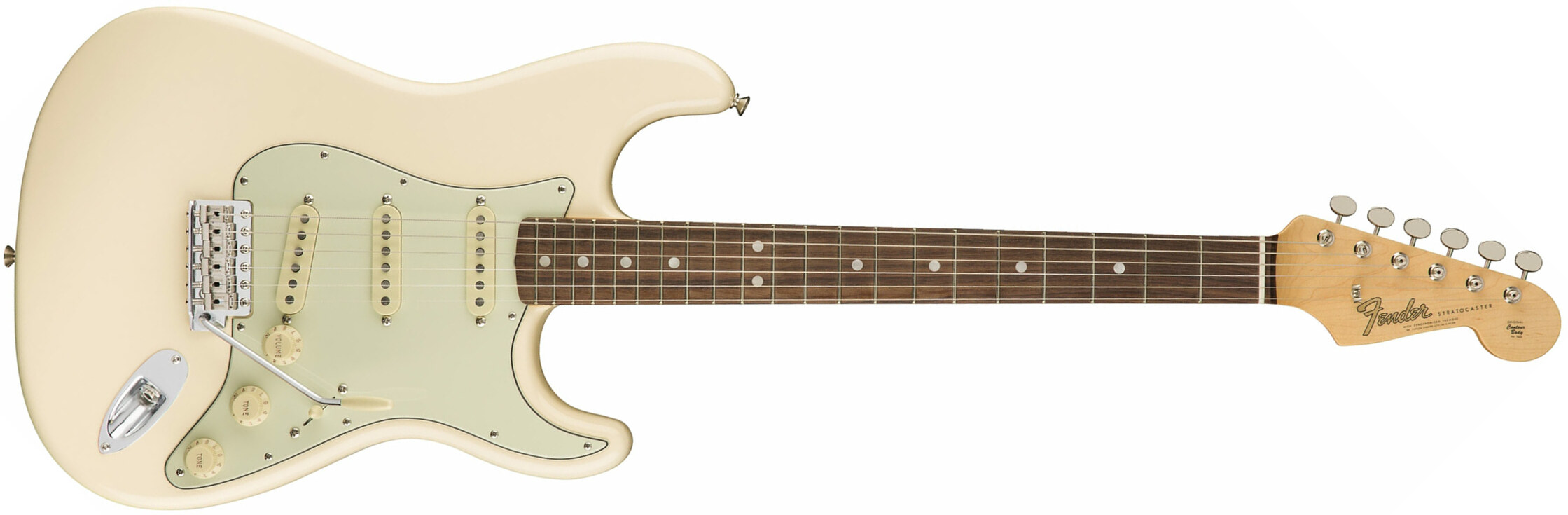 Fender Strat '60s American Original Usa Sss Rw - Olympic White - Guitarra eléctrica con forma de str. - Main picture