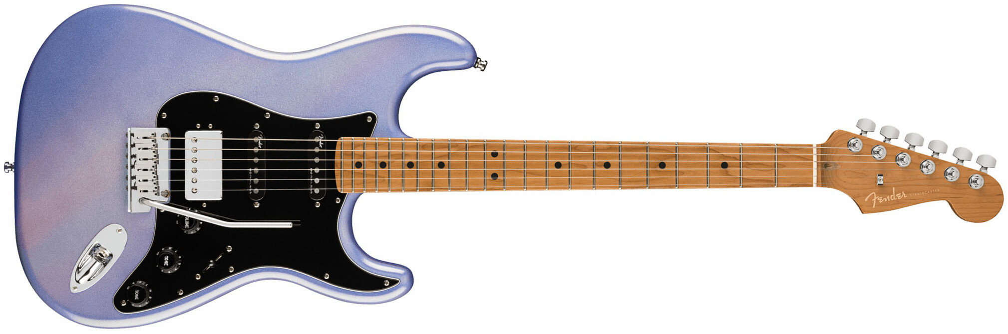 Fender Strat 70th Anniversary American Ultra Ltd Usa Hss Trem Mn - Amethyst - Guitarra eléctrica con forma de str. - Main picture
