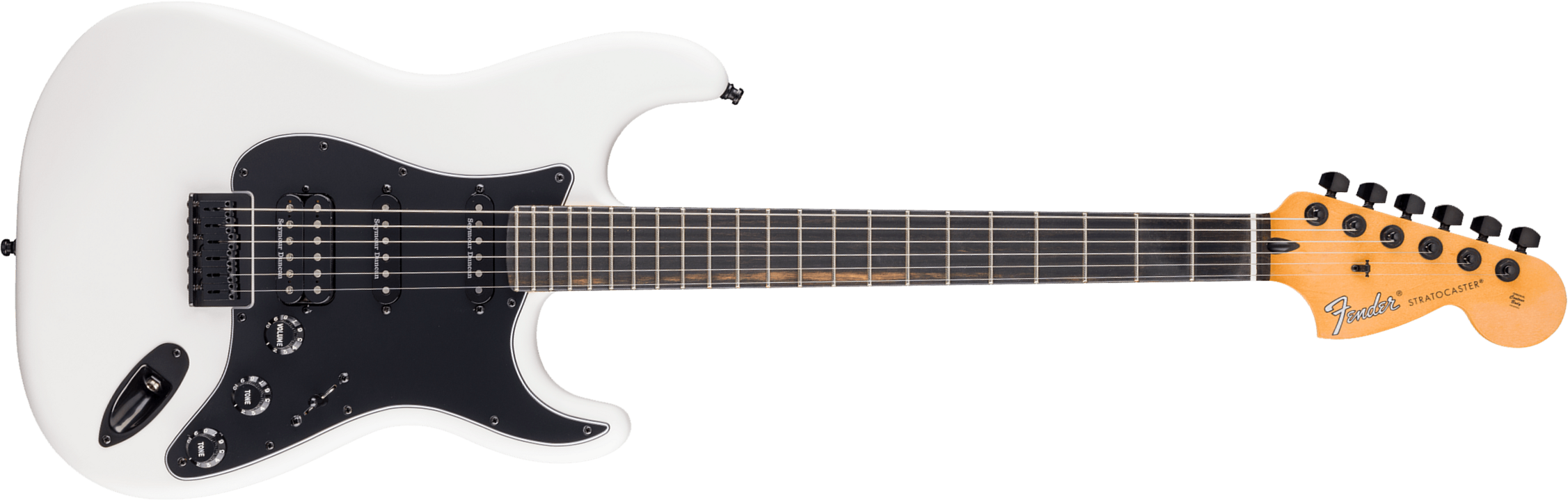 Fender Strat Advanced Hss Ht Player Ltd Mex Hss Seymour Duncan Ht Eb - Arctic White - Guitarra eléctrica con forma de str. - Main picture