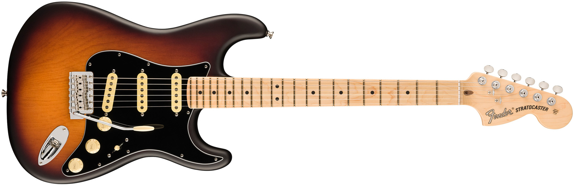 Fender Strat American Performer Timber Collection Fsr Usa 3s Mn - Satin 2-color Sunburst - Guitarra eléctrica con forma de str. - Main picture