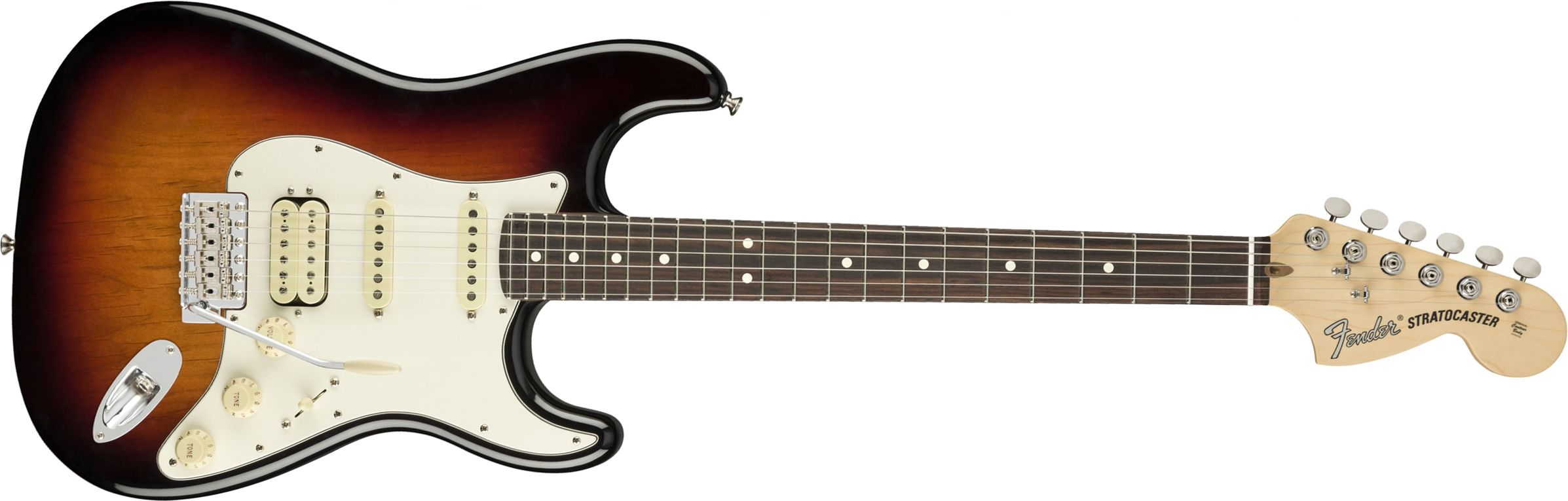 Fender Strat American Performer Usa Hss Rw - 3 Color Sunburst - Guitarra eléctrica con forma de str. - Main picture