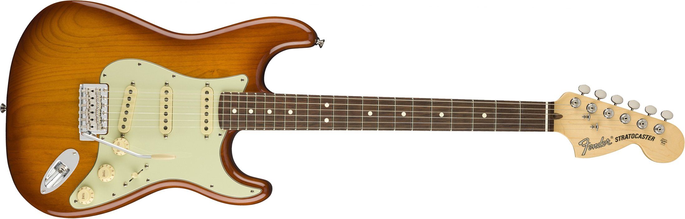 Fender Strat American Performer Usa Sss Rw - Honey Burst - Guitarra eléctrica con forma de str. - Main picture