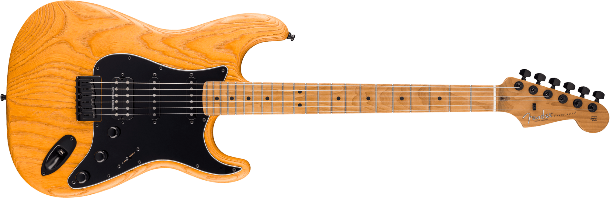 Fender Strat American Pro Ii Hss Ht Ltd Usa Seymour Duncan Ht Eb - Aged Natural - Guitarra eléctrica con forma de str. - Main picture