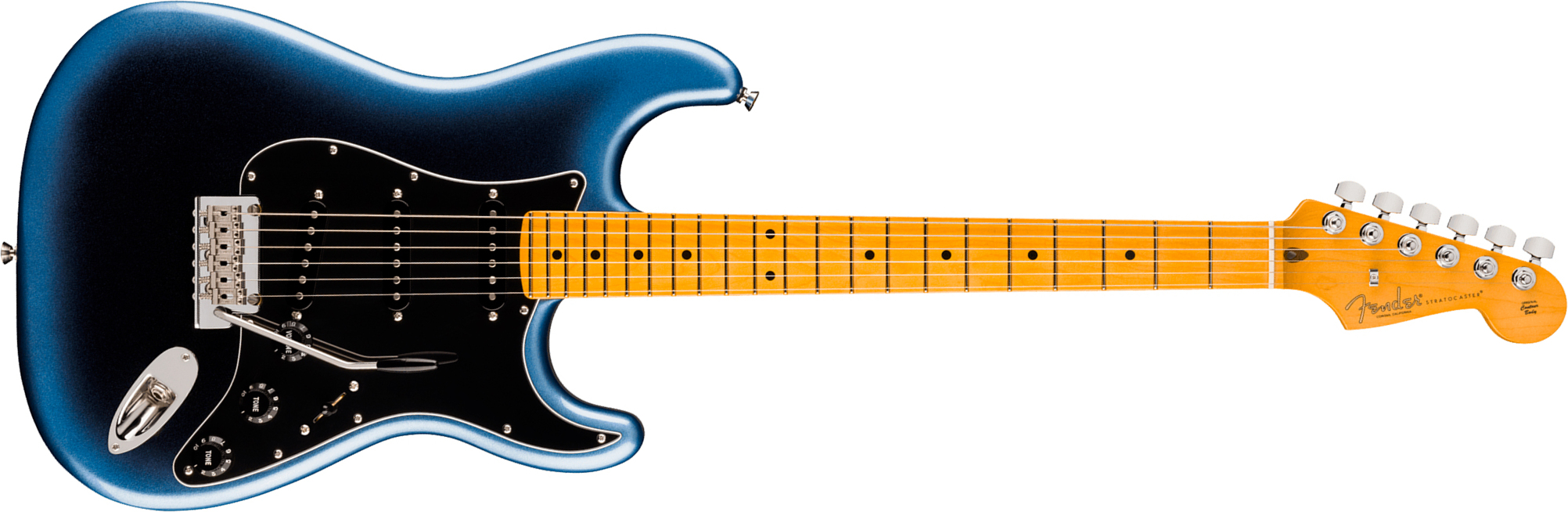 Fender Strat American Pro. Usa  3s Trem Mn - Dark Night - Guitarra eléctrica con forma de str. - Main picture