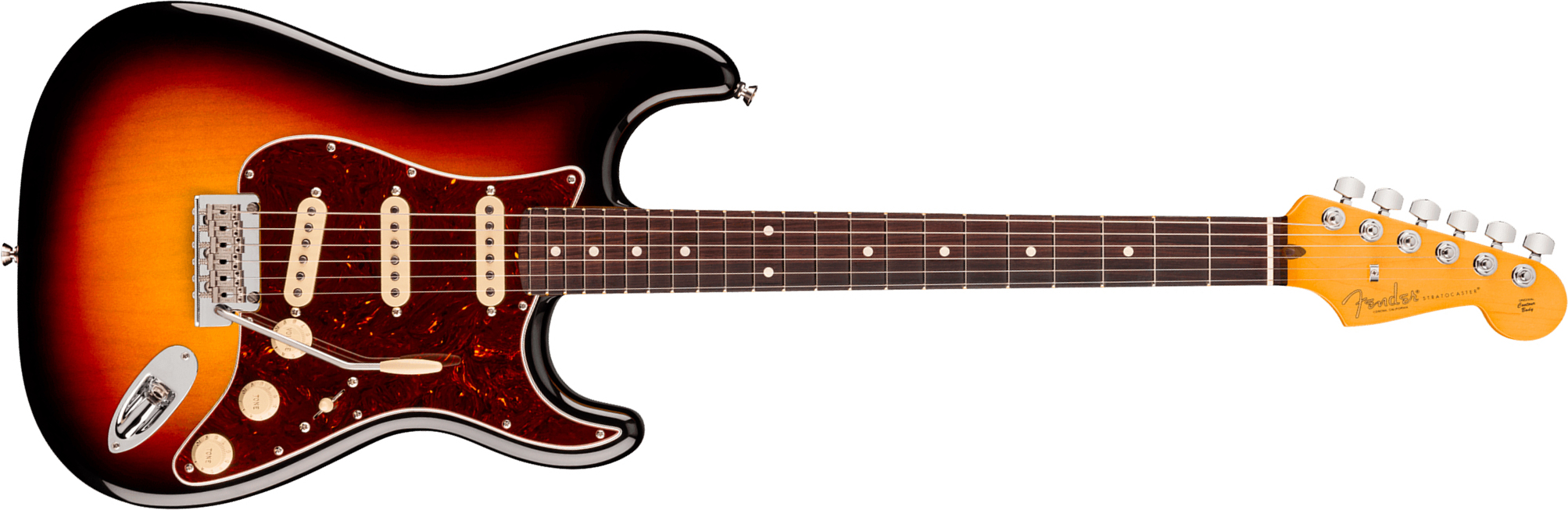 Fender Strat American Pro. Usa  3s Trem Rw - 3-color Sunburst - Guitarra eléctrica con forma de str. - Main picture