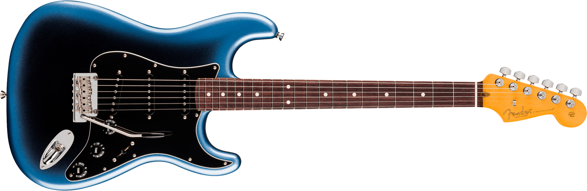 Fender Strat American Pro. Usa  3s Trem Rw - Dark Night - Guitarra eléctrica con forma de str. - Main picture