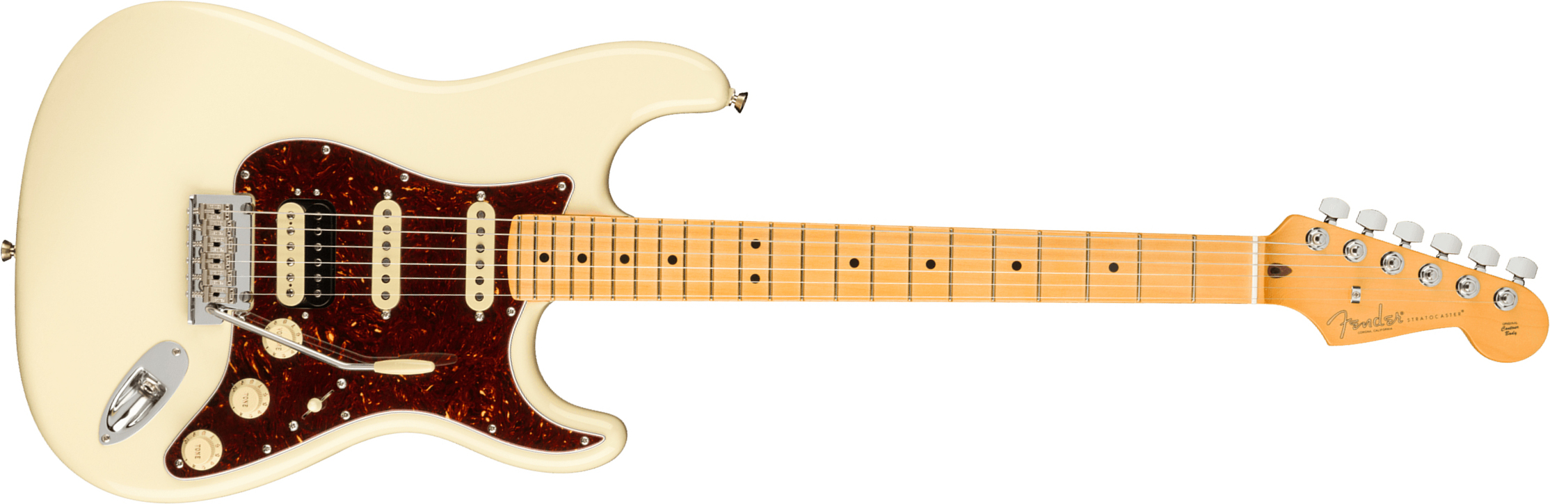 Fender Strat American Professional Ii Hss Usa Mn - Olympic White - Guitarra eléctrica con forma de str. - Main picture