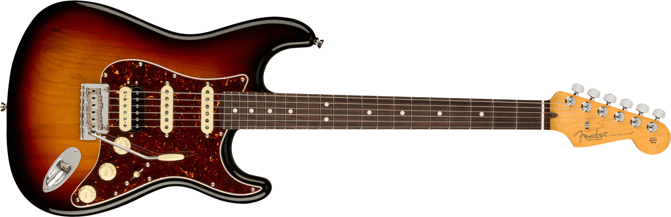 Fender Strat American Professional Ii Hss Usa Rw - 3-color Sunburst - Guitarra eléctrica con forma de str. - Main picture