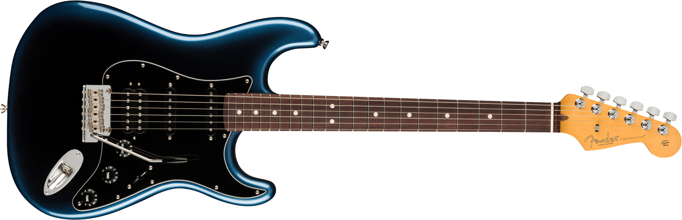 Fender Strat American Professional Ii Hss Usa Rw - Dark Night - Guitarra eléctrica con forma de str. - Main picture