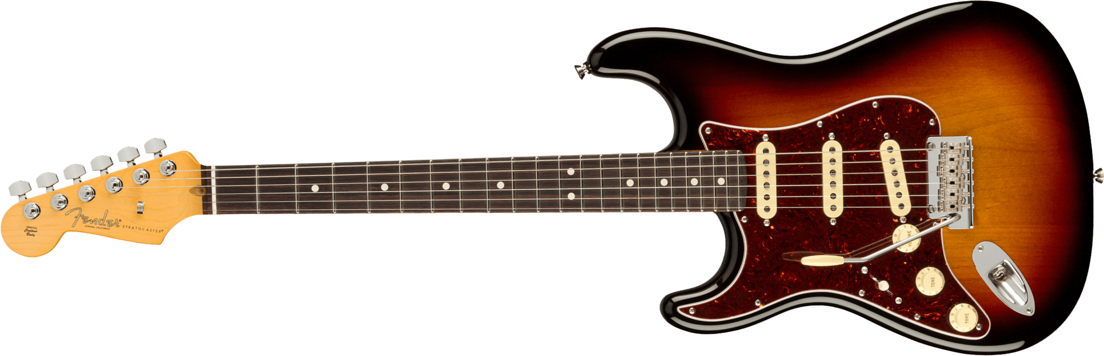 Fender Strat American Professional Ii Lh Gaucher Usa Rw - 3-color Sunburst - Guitarra electrica para zurdos - Main picture