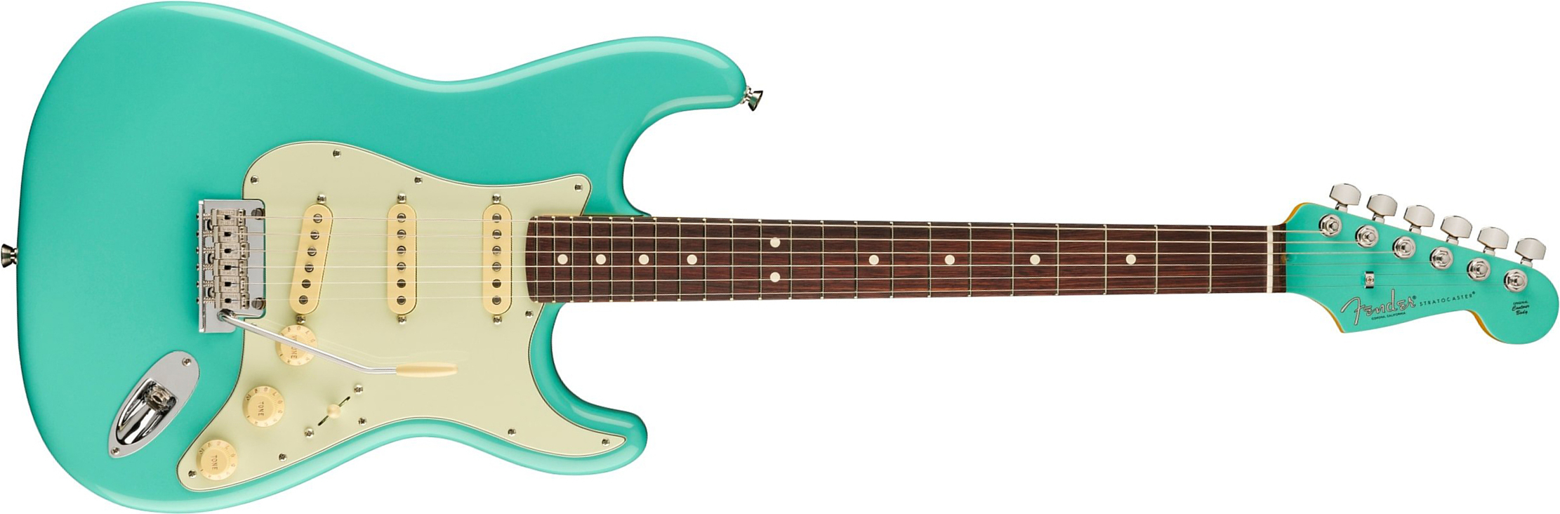 Fender Strat American Professional Ii Ltd Usa 3s Trem Rw - Sea Foam Green - Guitarra eléctrica con forma de str. - Main picture