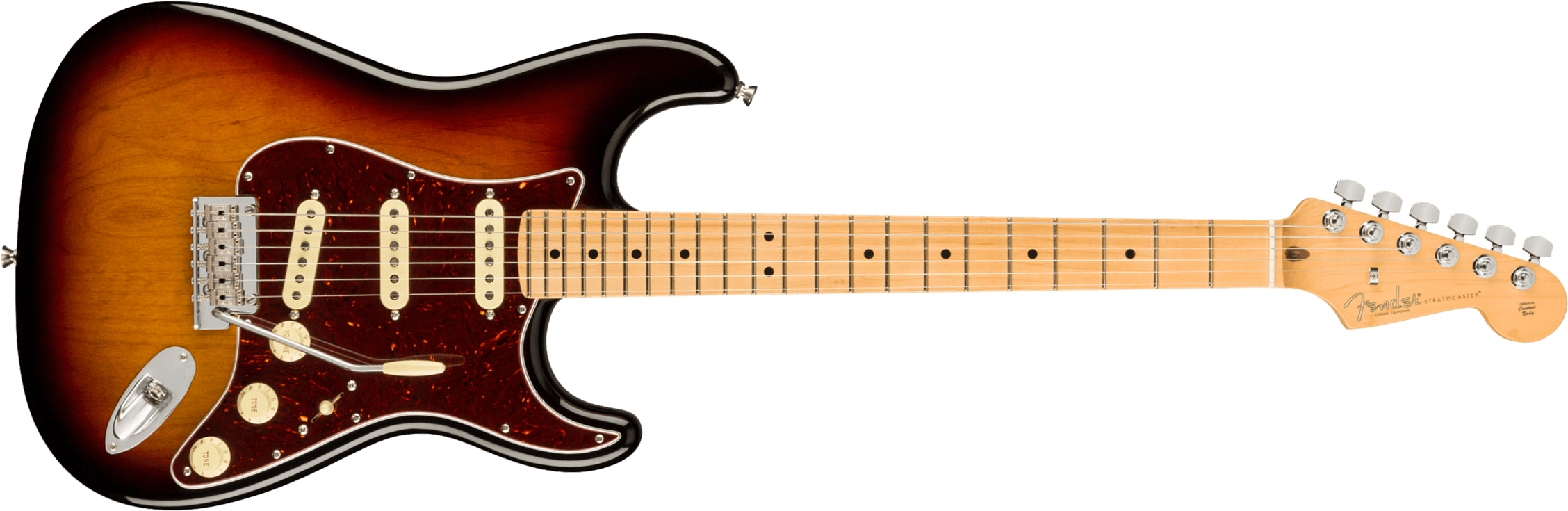 Fender Strat American Professional Ii Usa Mn - 3-color Sunburst - Guitarra eléctrica con forma de str. - Main picture