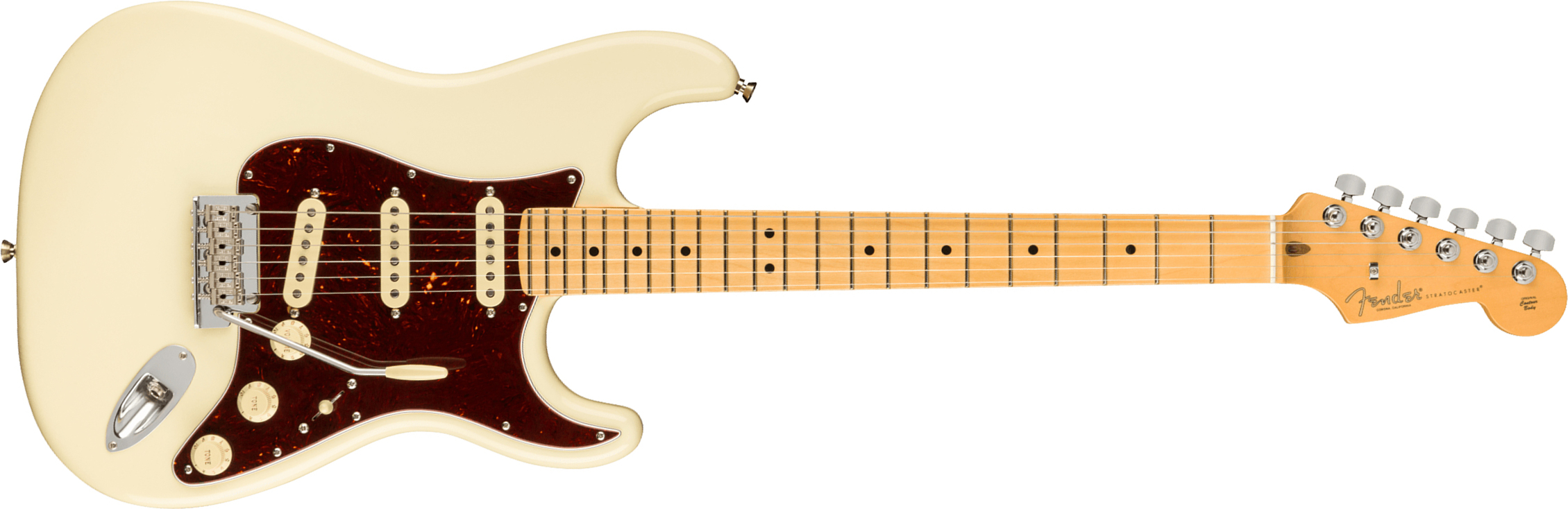 Fender Strat American Professional Ii Usa Mn - Olympic White - Guitarra eléctrica con forma de str. - Main picture
