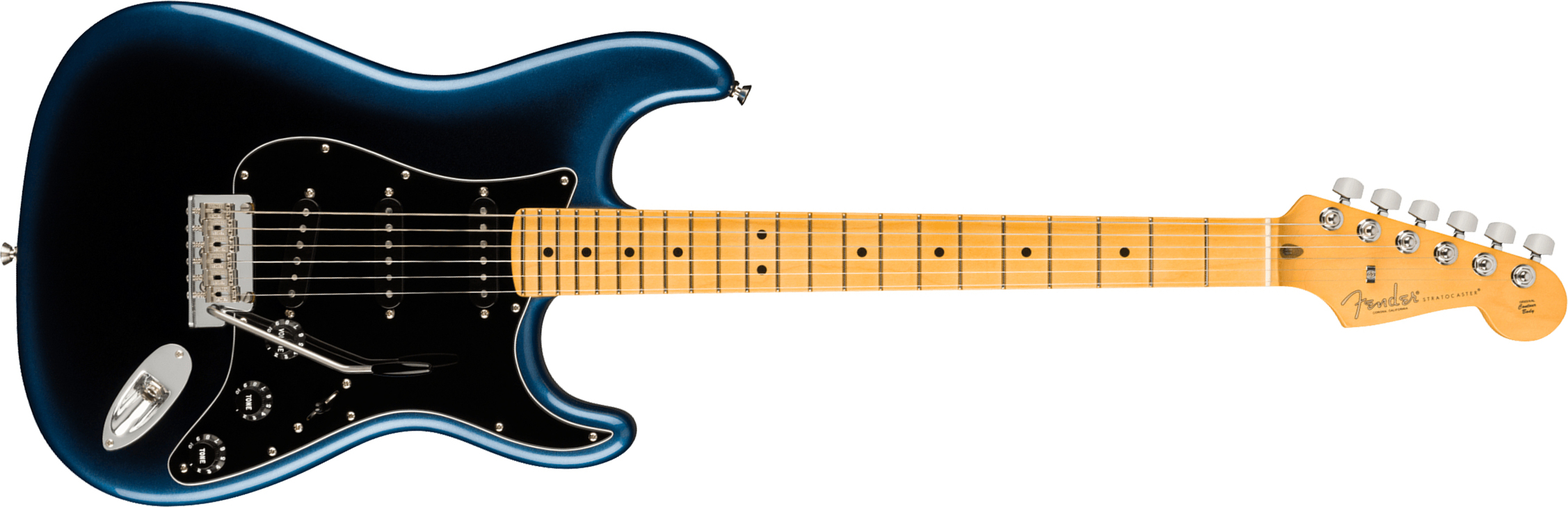 Fender Strat American Professional Ii Usa Mn - Dark Night - Guitarra eléctrica con forma de str. - Main picture