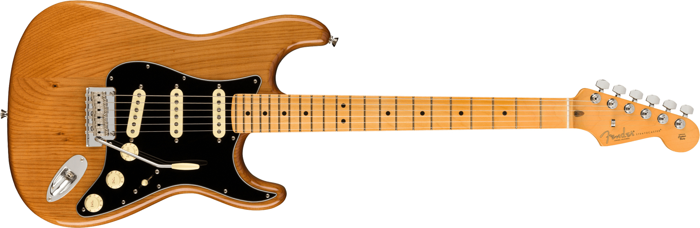 Fender Strat American Professional Ii Usa Mn - Roasted Pine - Guitarra eléctrica con forma de str. - Main picture