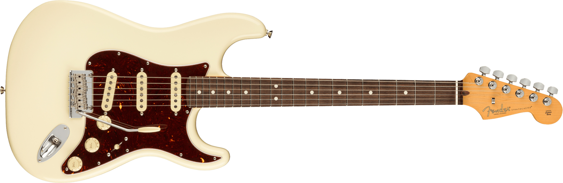 Fender Strat American Professional Ii Usa Rw - Olympic White - Guitarra eléctrica con forma de str. - Main picture